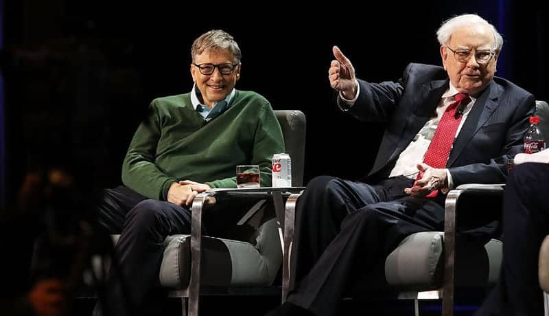 وارن بافت بیل گیتس