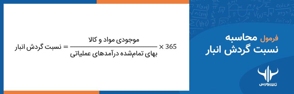 تحلیل بنیادی سهام - فرمول محاسبه نسبت گردش انبار