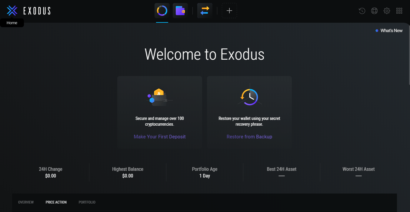 1 کیف پول اکسدوس