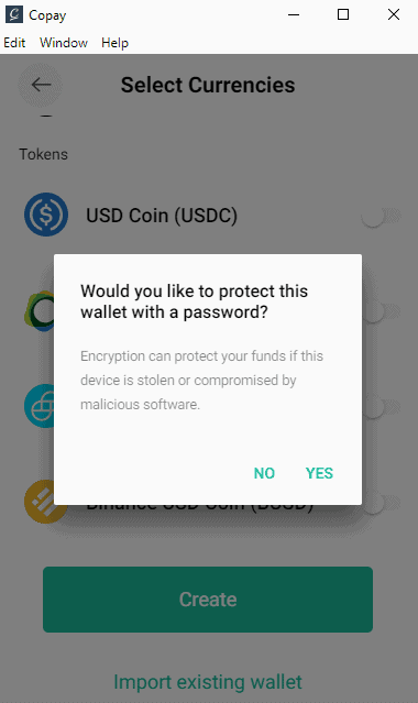 copay wallet copay wallet