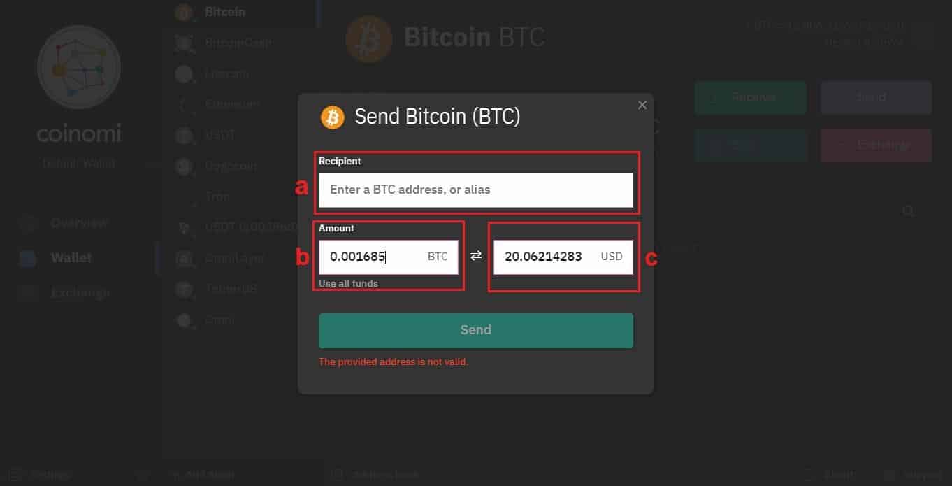 کیف پول کوینومی