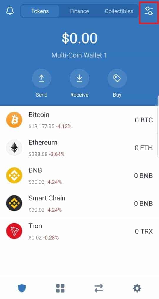 (Trust wallet) تراست والت