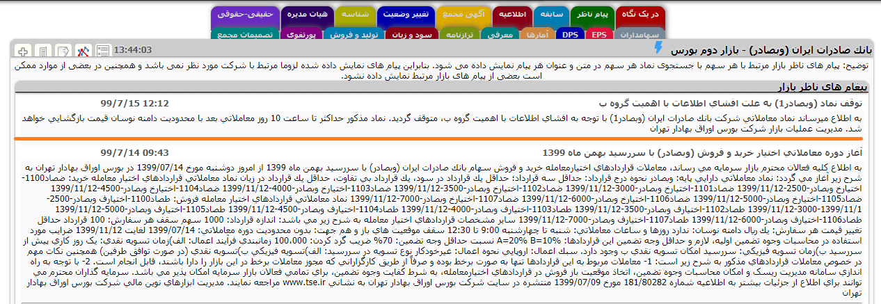4 وضعیت نماد